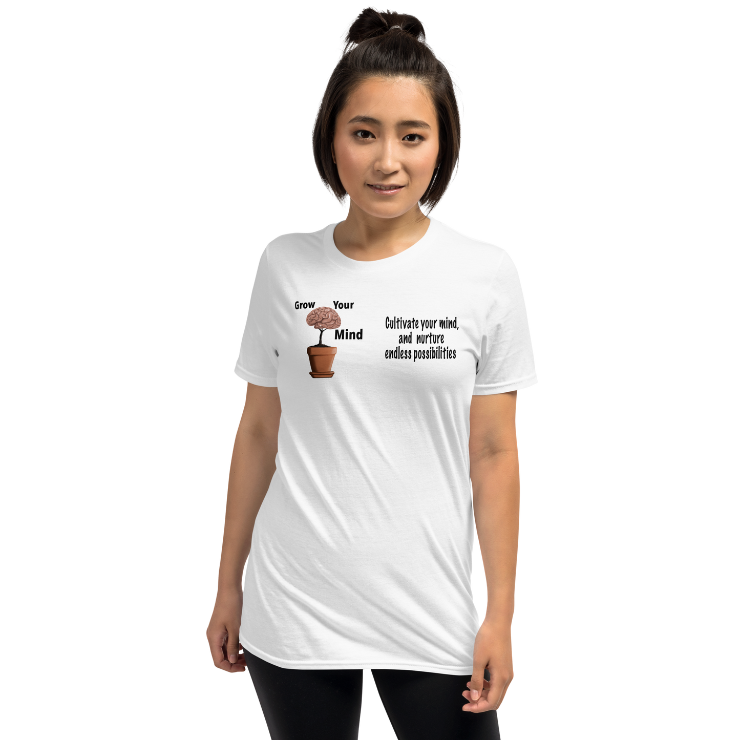 Grow Your Mind Short-Sleeve Unisex T-Shirt