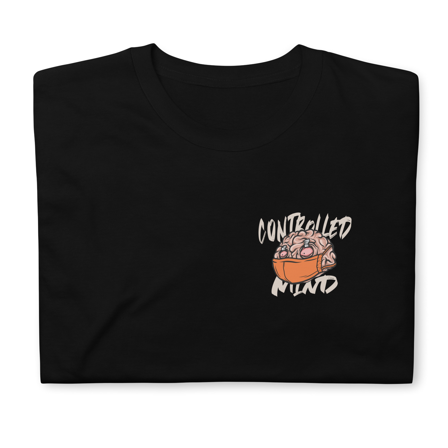 Controlled Mind Orange Short-Sleeve Unisex T-Shirt