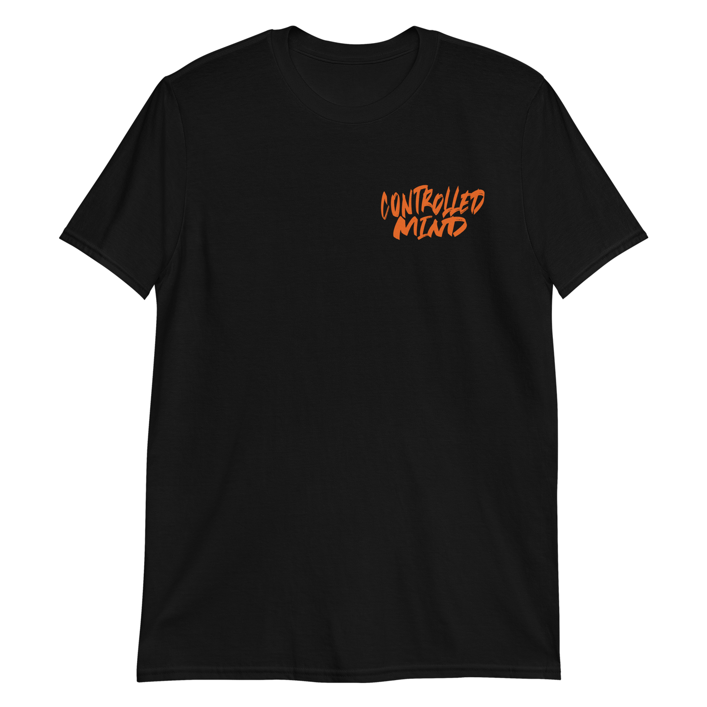 Reversed Controlled Mind Orange Short-Sleeve Unisex T-Shirt