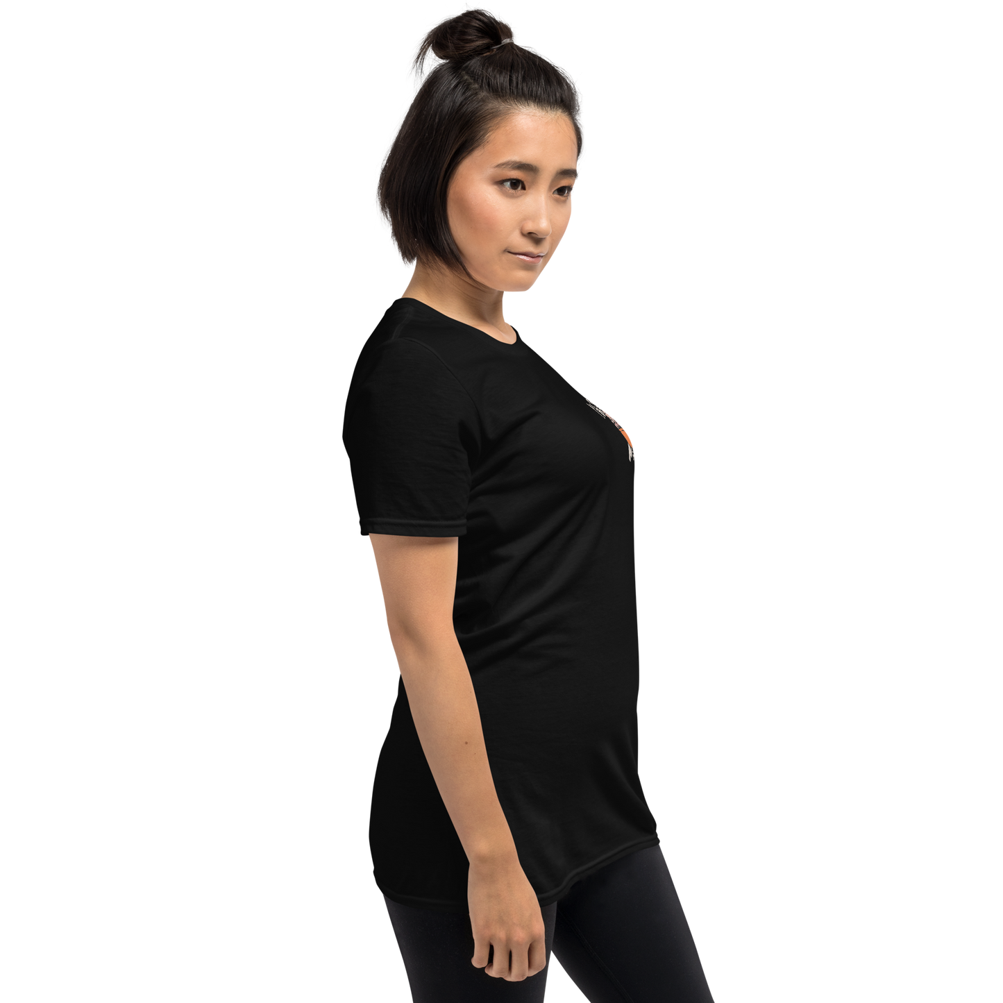 Controlled Mind Orange Short-Sleeve Unisex T-Shirt