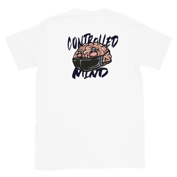 Reversed Controlled Mind Black Short-Sleeve Unisex T-Shirt