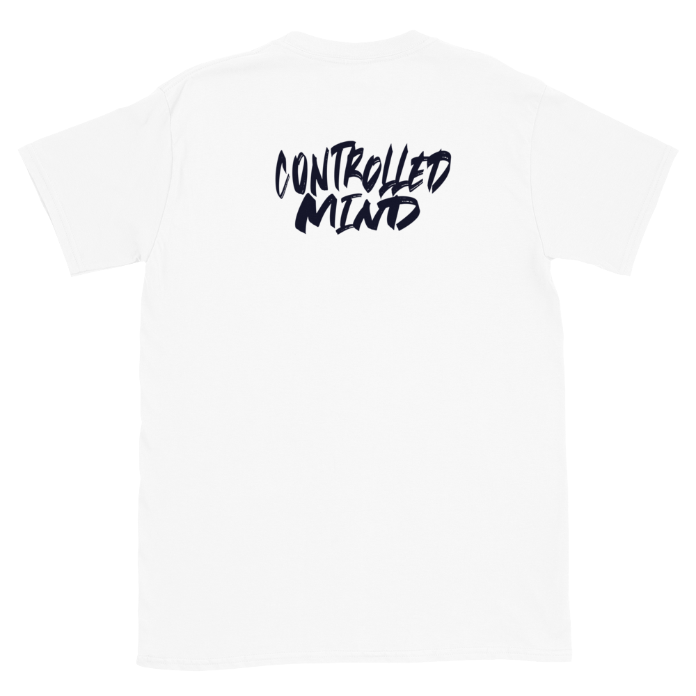 Controlled Mind Black Short-Sleeve Unisex T-Shirt