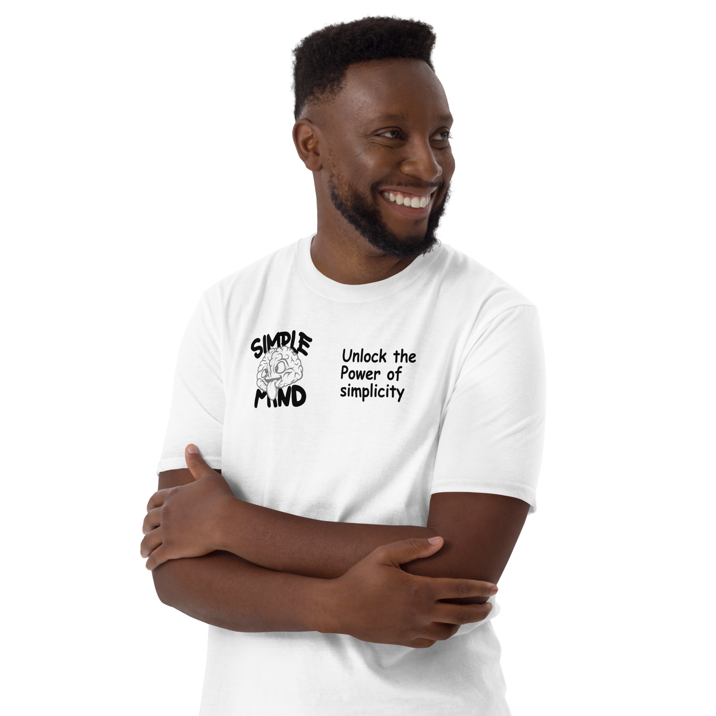 Simple Mind Short-Sleeve Unisex T-Shirt