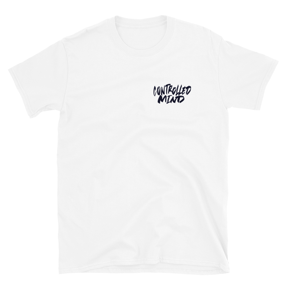 Reversed Controlled Mind Black Short-Sleeve Unisex T-Shirt