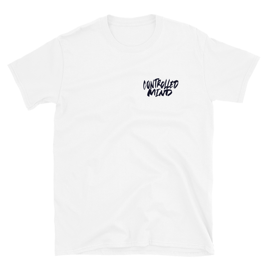 Reversed Controlled Mind Black Short-Sleeve Unisex T-Shirt