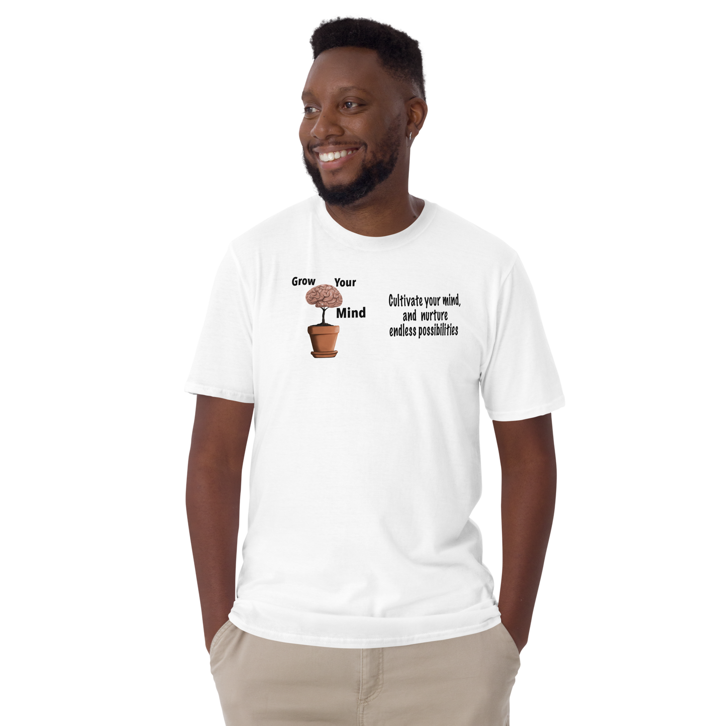Grow Your Mind Short-Sleeve Unisex T-Shirt