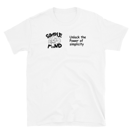 Simple Mind Short-Sleeve Unisex T-Shirt