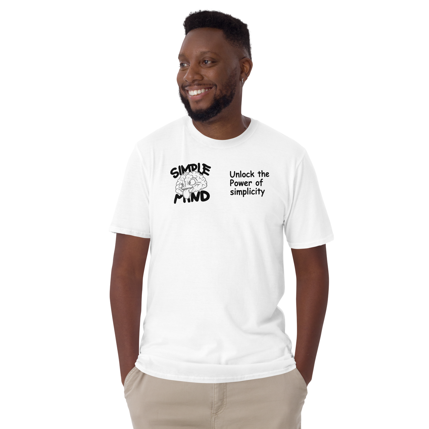 Simple Mind Short-Sleeve Unisex T-Shirt