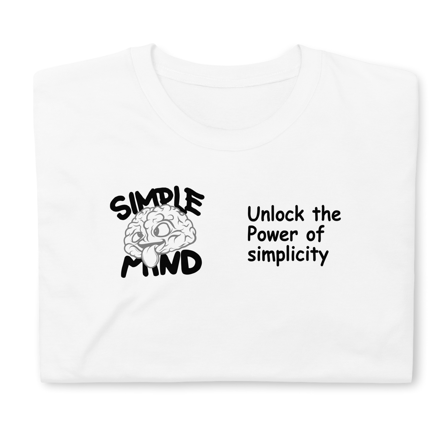 Simple Mind Short-Sleeve Unisex T-Shirt