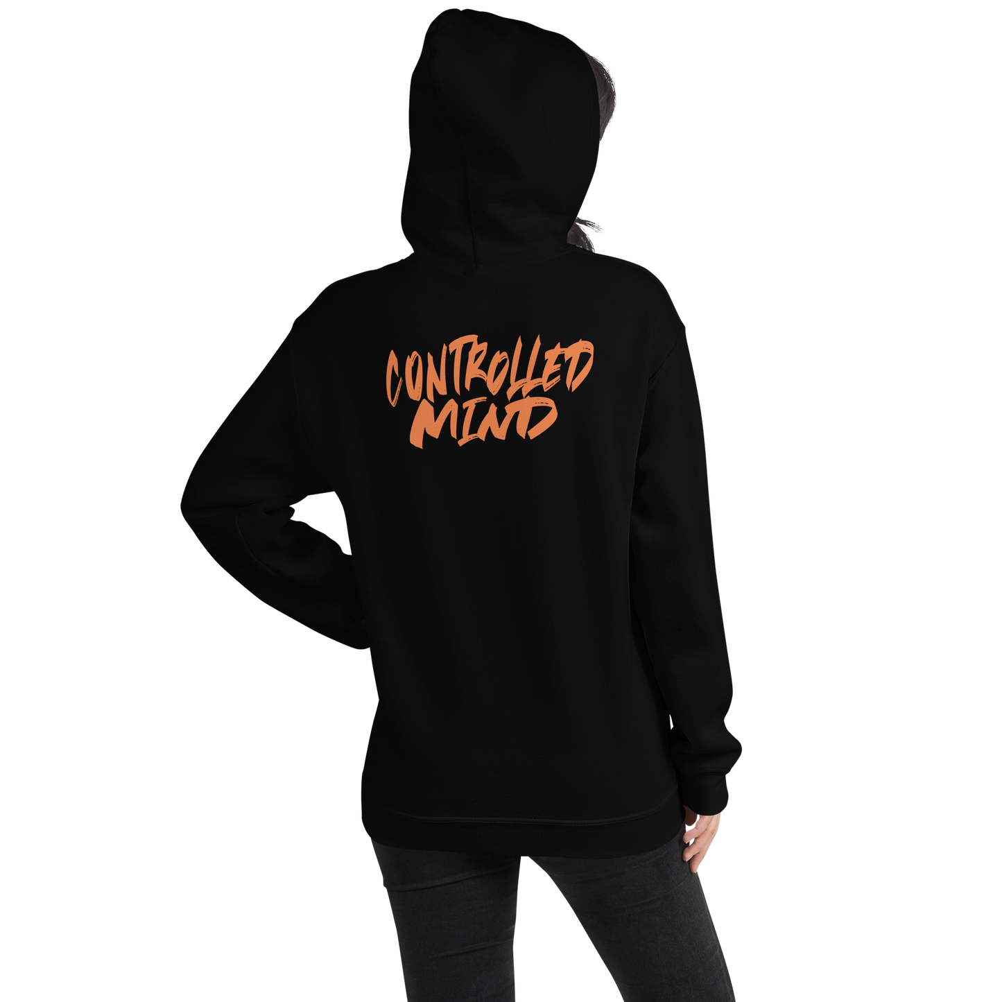 Controlled Mind Orange Unisex Hoodie