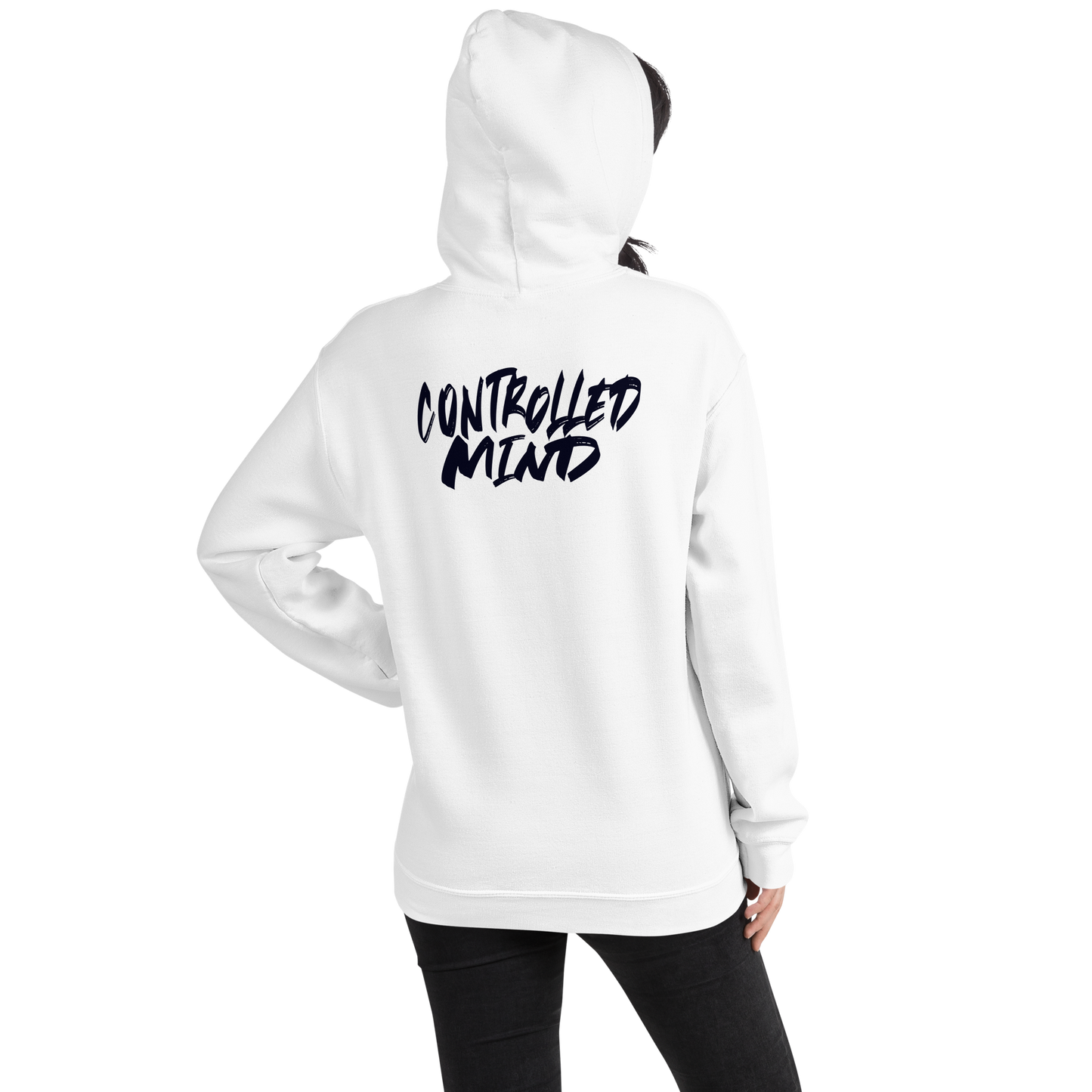 Controlled Mind Black Unisex Hoodie