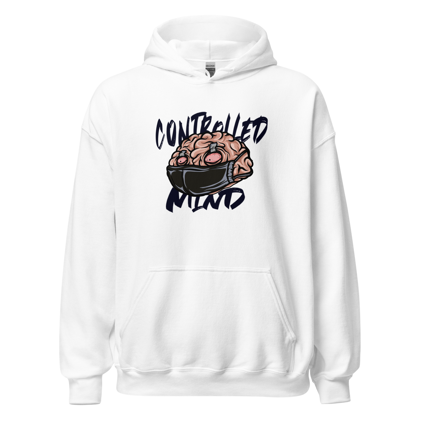 Controlled Mind Black Unisex Hoodie