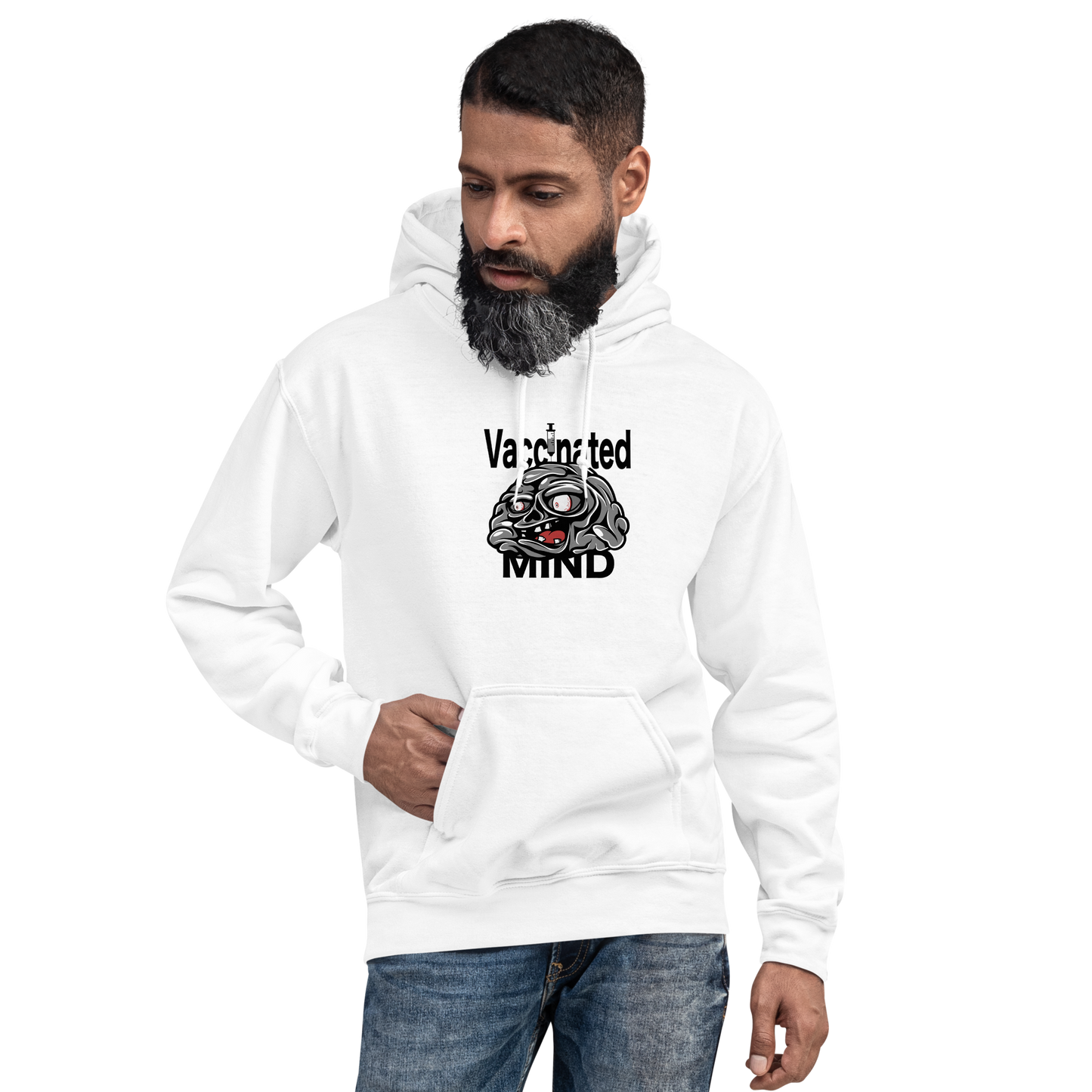Vaccinated Mind Unisex Hoodie