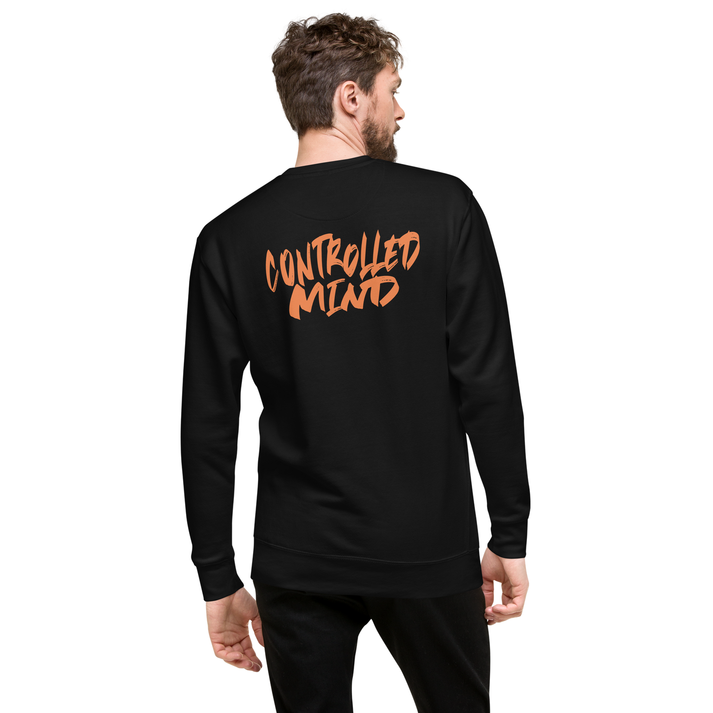 Controlled Mind Orange Unisex Premium Sweatshirt