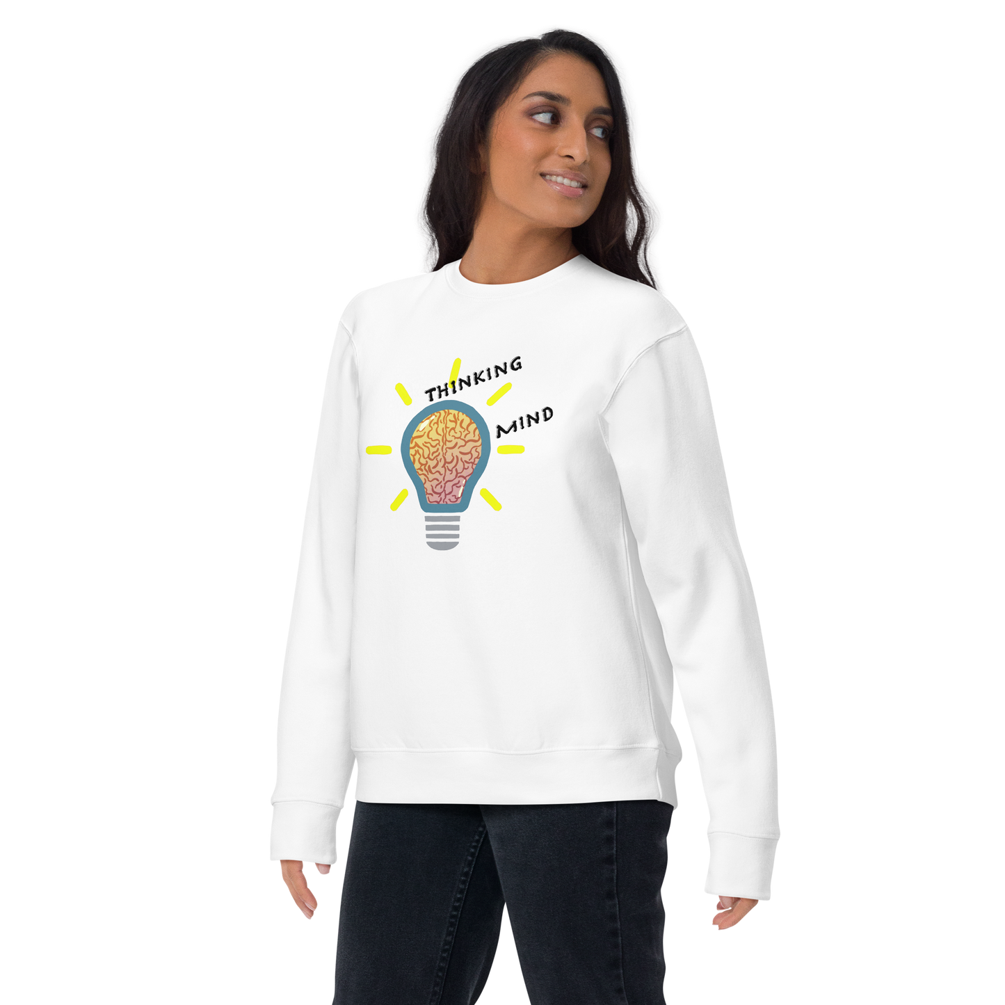Thinking Mind Unisex Premium Sweatshirt