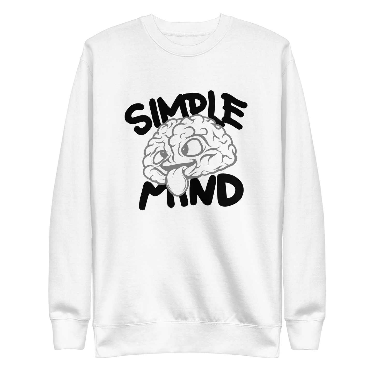 Simple Mind Unisex Premium Sweatshirt