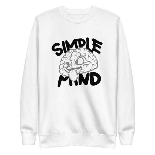 Simple Mind Unisex Premium Sweatshirt